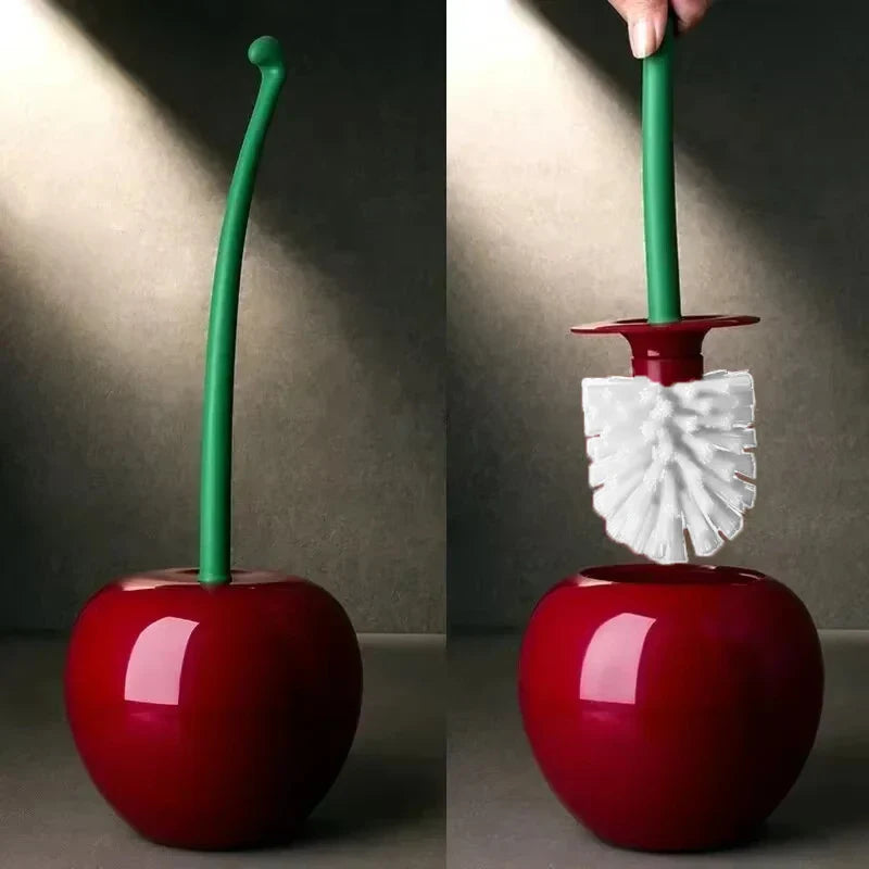Red Cherry Toilet Brush