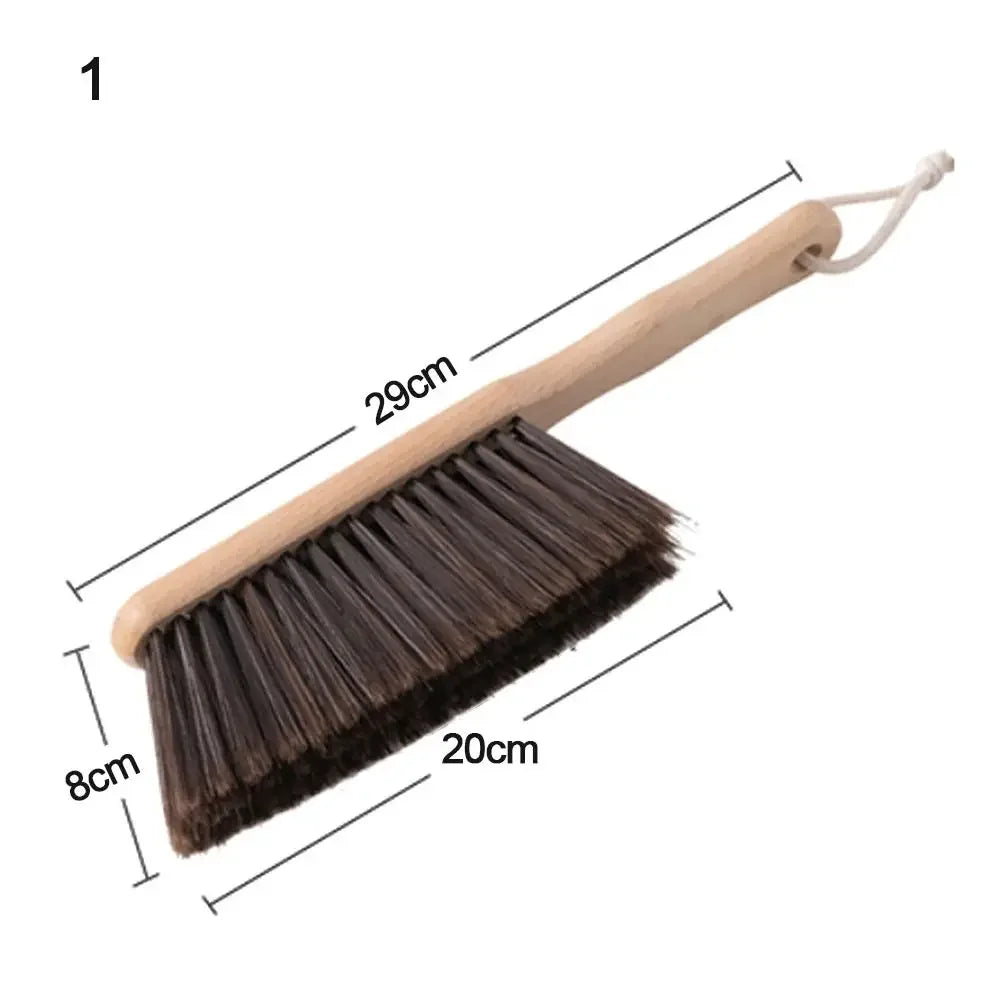 Natural Wood Bristles Brush Set