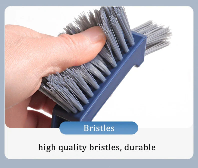Multipurpose Bathroom Tile Floor Gap Cleaning Brush