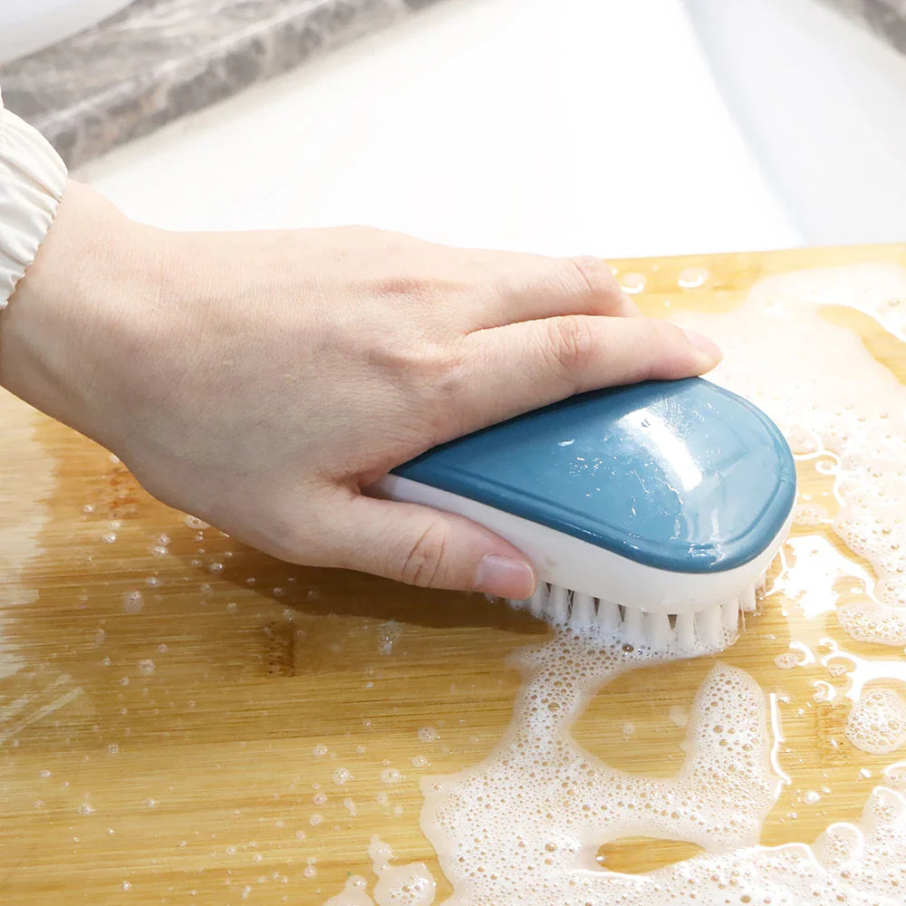 Plastic Household Laundry Brush