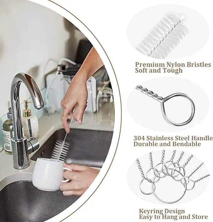 Nylon Brush Multi-Functional Tools Set