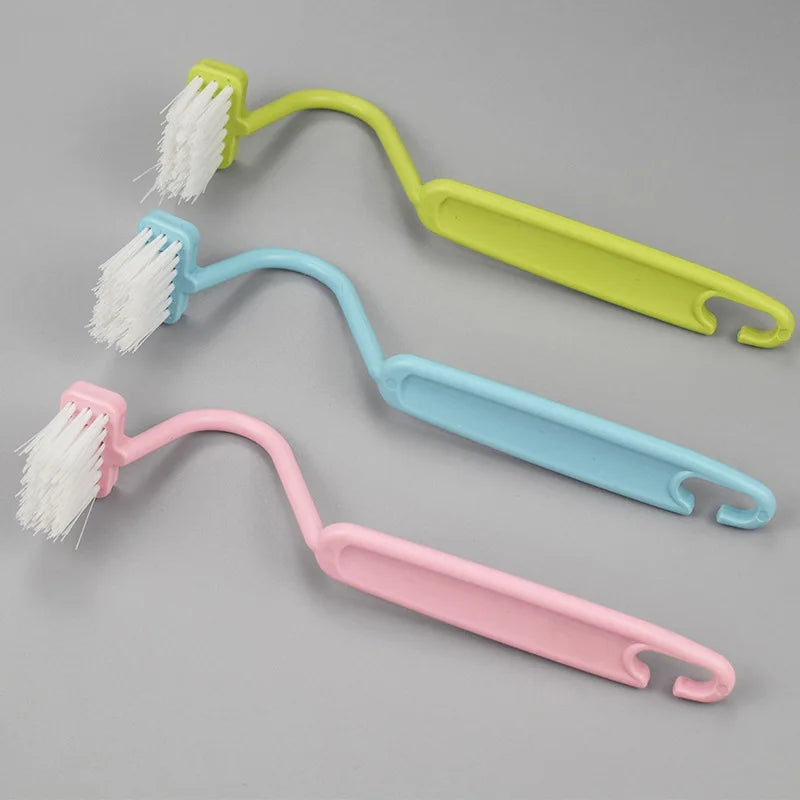 Plastic Curved Toilet Cleaner Brush