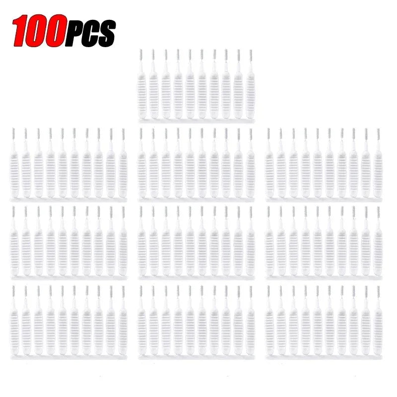 10-100PCS Shower Cleaning Brush Bathroom