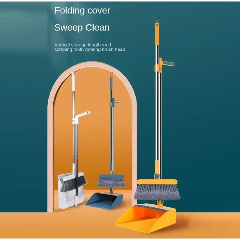 Kitchen Broom & Dustpan Combination